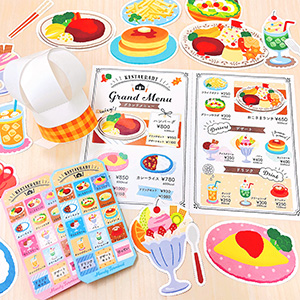 ごっこ遊び用　ファミレスごっこ