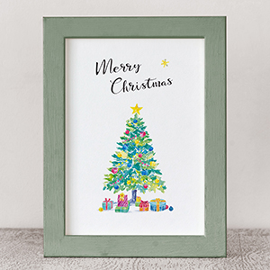 クリスマスポスター　イラスト