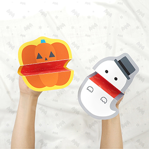 ハロウィン　パペット