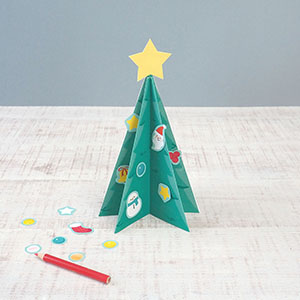 かんたんクリスマスツリー