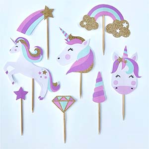 ケーキトッパー　ユニコーン