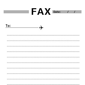 ファックス送付書 03