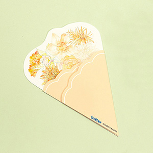 日比谷花壇花束カード秋冬