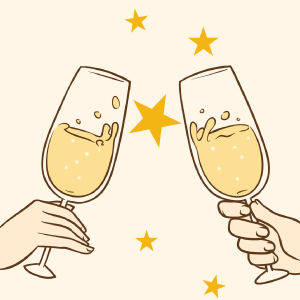 HAPPYに乾杯！