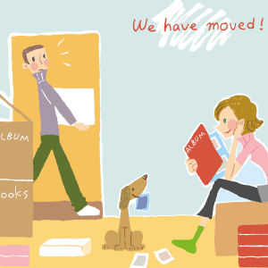 We have moved
