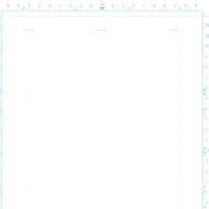 「気分は漫画家！コミックテンプレート」テンプレート用紙