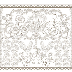 【大人の塗り絵素材】E_01