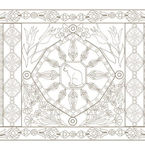 【大人の塗り絵素材】E_02