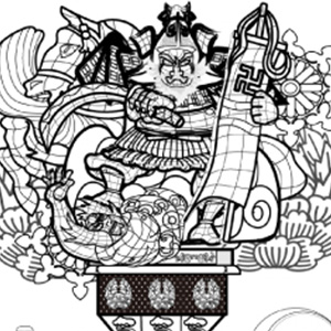 【大人の塗り絵素材】青森