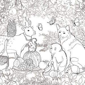 【大人の塗り絵素材】その他・2