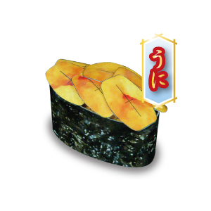 つきじ喜代村（すしざんまい）監修！お寿司のペーパークラフト