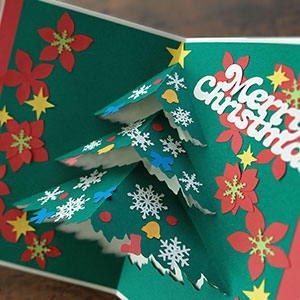 ［スキャンカット用テンプレート］クリスマスカード手順書