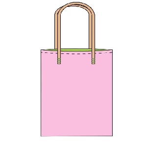 [ミシンレシピ] シンプルトート