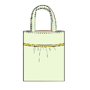 [ミシンレシピ] アレンジトート