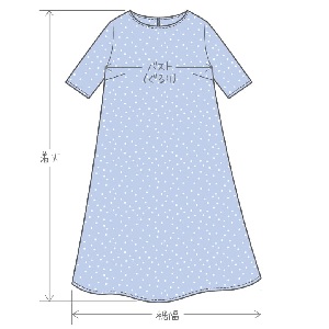 [ミシンレシピ] ファスナーにチャレンジ！Aラインワンピーズ