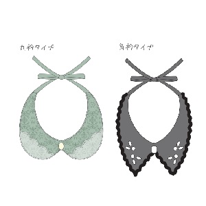 [ミシンレシピ] ラクラクドレスアップ！お洒落な付け襟