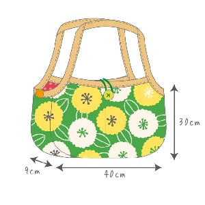 [ミシンレシピ] 雨の日が楽しくなる！！レインバッグ
