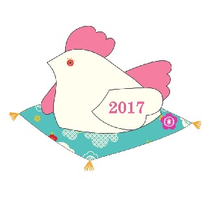 [ミシンレシピ] 新年を彩る☆干支マスコット(酉)