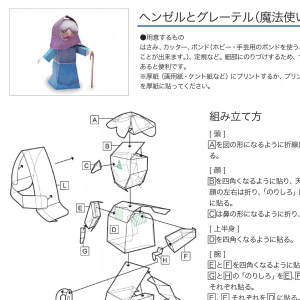 「ヘンゼルとグレーテル」魔法使い 組み立て方