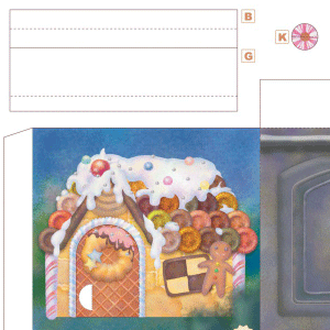 「ヘンゼルとグレーテル」箱（3枚）
