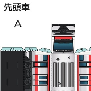 JR東日本 在来線 電車 ペーパークラフト E233系5000番台「京葉線」