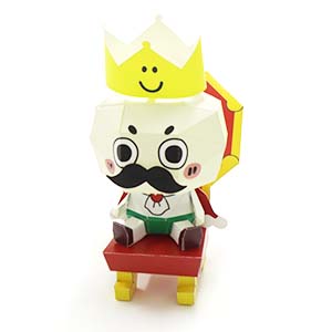 ペーパークラフト　ドリル王