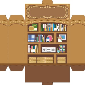 「空き箱ハウス」家具