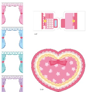 「空き箱ハウス」スイーツショップ内装