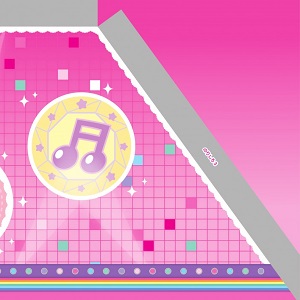 「アイドルチェンジ！メロディアスライツ」ステージ床　右