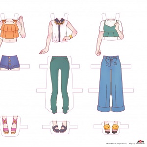 「アイドルチェンジ！メロディアスライツ」パンツスタイル