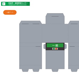 NEXCO中日本 全面協力「みちづくりキット」一般レーン