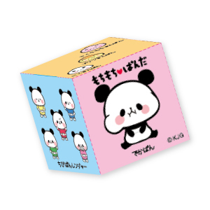 もちもちぱんだサイコロ