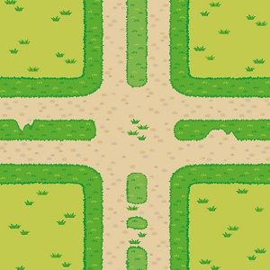 まちづくりキットのペーパークラフト