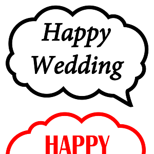フォトプロップス結婚式09