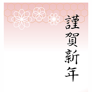 謹賀新年_薄桃色