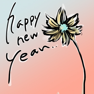 HAPPY NEW YEAR_お花