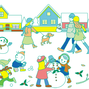 雪あそび
