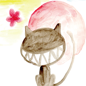 にんまり猫