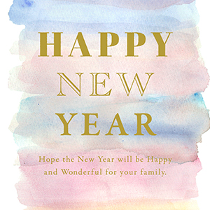 HAPPY NEW YEAR_パステル