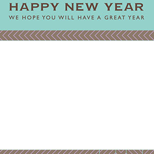 HAPPY NEW YEAR_リボン*青竹色