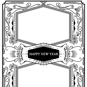 HAPPY NEW YEAR_トランプ