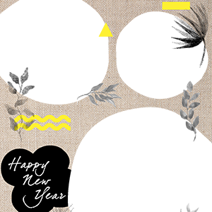 Happy New Year_ボタニカル