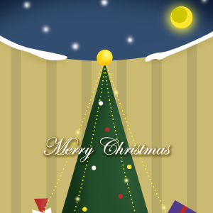 月夜のクリスマス