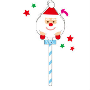 クリスマスストロー飾り02