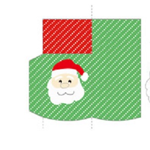クリスマスカトラリーケース