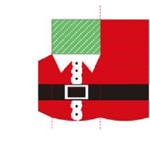 クリスマスカトラリーケース
