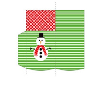 クリスマスカトラリーケース