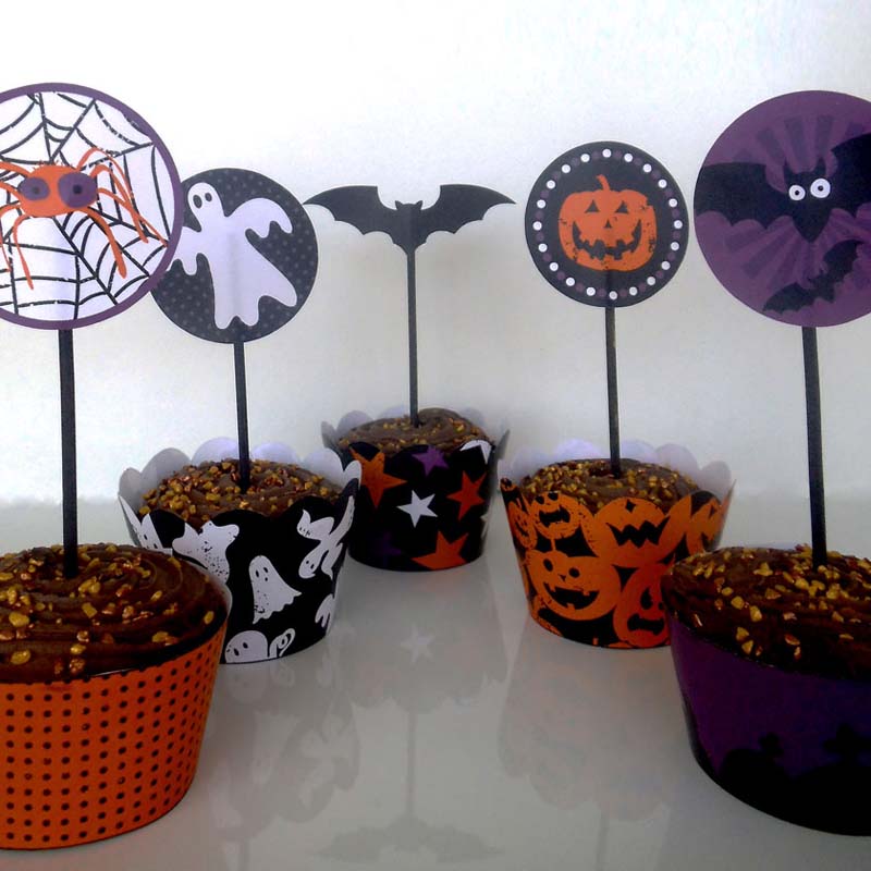 ハロウィン_ケーキトッパーズ
