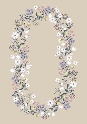 アートパネル・小花９