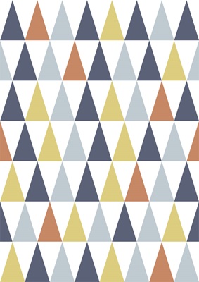 アートパネル・三角模様１